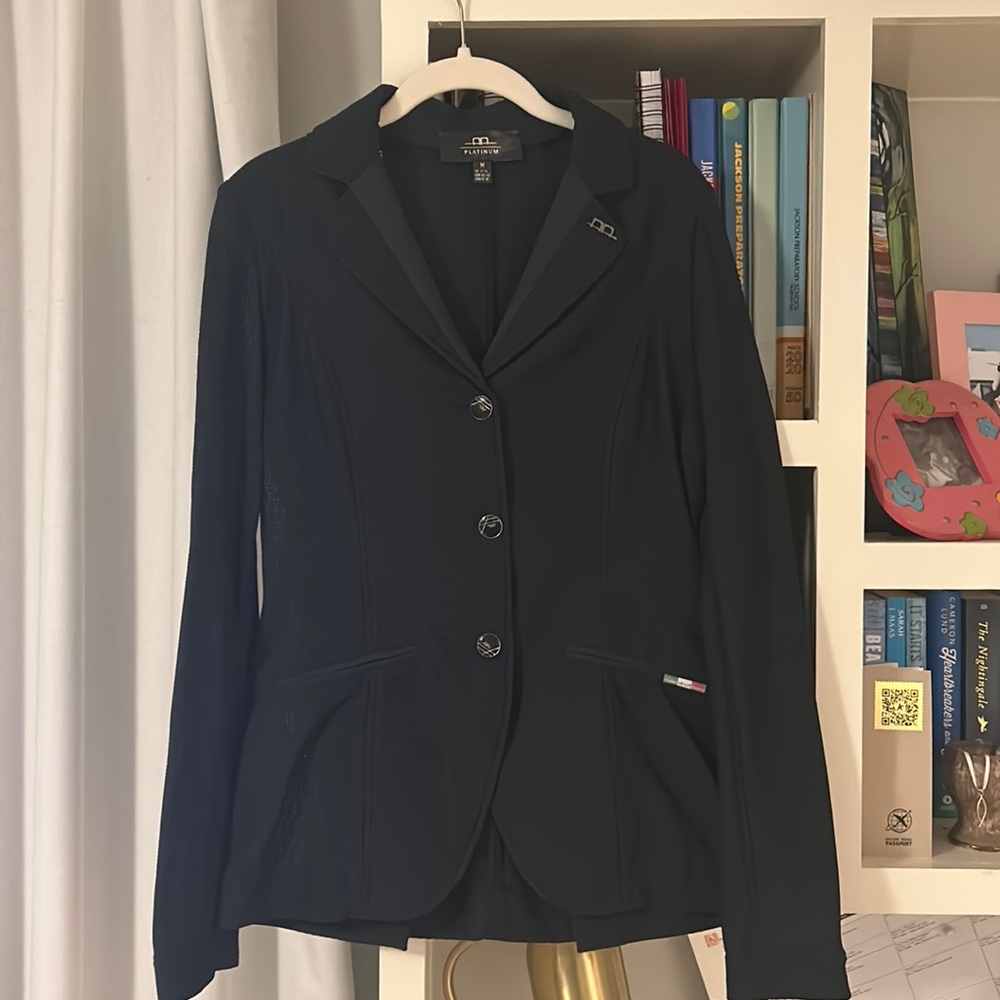 Alessandro Albanese Green Mesh Showcoat
